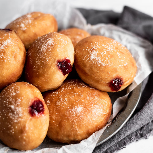 Jam Donut Candle